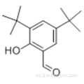 Benzaldehído, 3,5-bis (1,1-dimetiletil) -2-hidroxi-CAS 37942-07-7